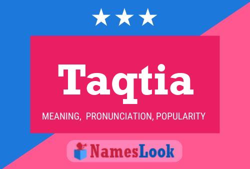 ملصق اسم Taqtia