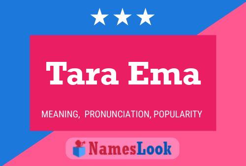 ملصق اسم Tara Ema