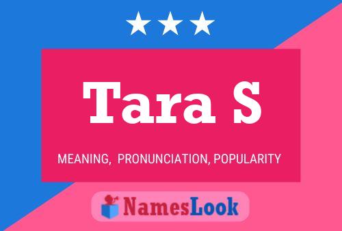 ملصق اسم Tara S