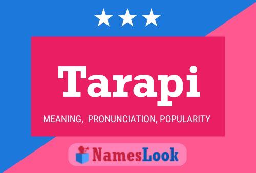 ملصق اسم Tarapi