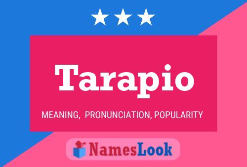 ملصق اسم Tarapio