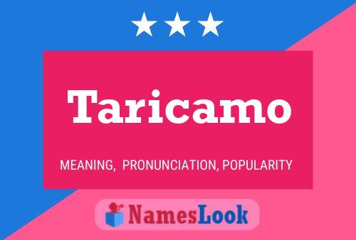 ملصق اسم Taricamo