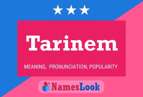 ملصق اسم Tarinem