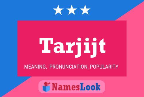 ملصق اسم Tarjijt