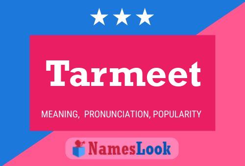 ملصق اسم Tarmeet