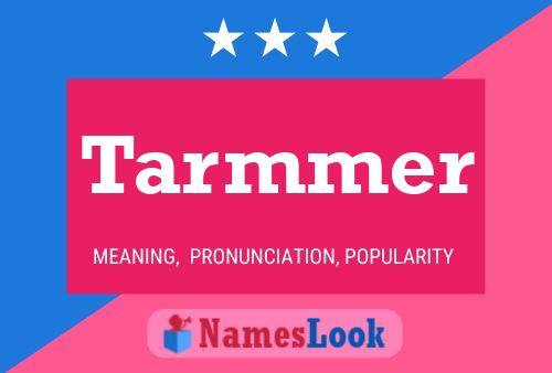 ملصق اسم Tarmmer