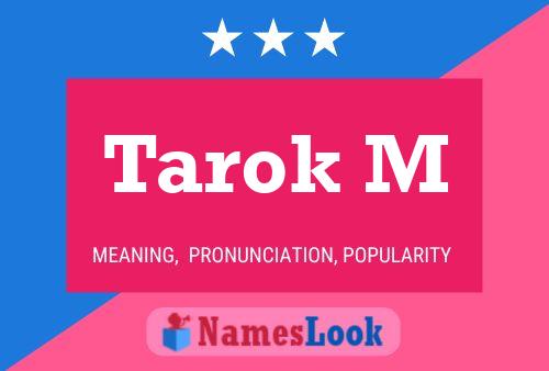 ملصق اسم Tarok M