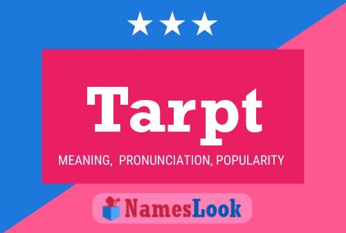 ملصق اسم Tarpt