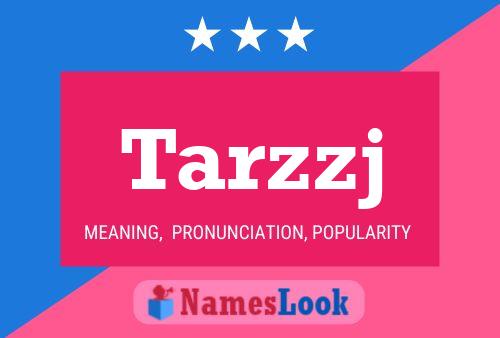 ملصق اسم Tarzzj