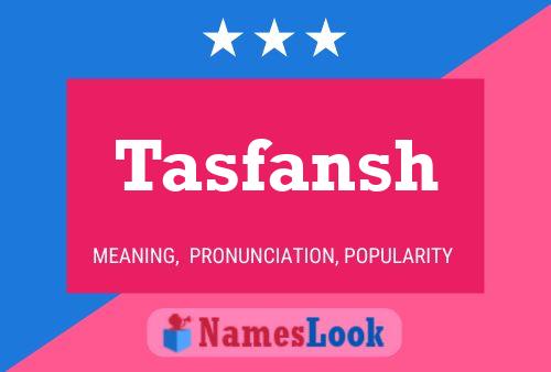 ملصق اسم Tasfansh