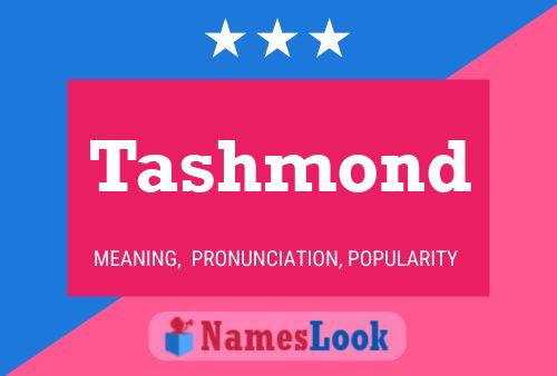 ملصق اسم Tashmond