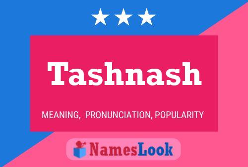 ملصق اسم Tashnash