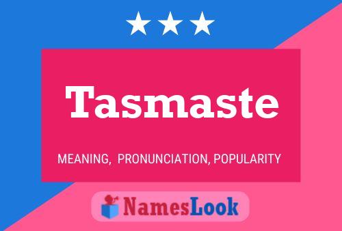 ملصق اسم Tasmaste