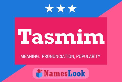 ملصق اسم Tasmim