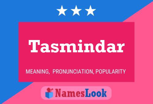 ملصق اسم Tasmindar