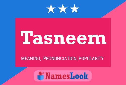 ملصق اسم Tasneem