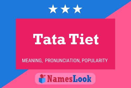 ملصق اسم Tata Tiet