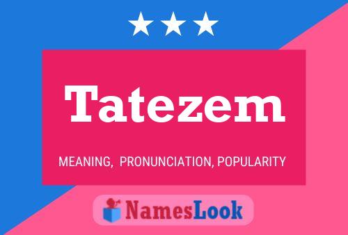 ملصق اسم Tatezem