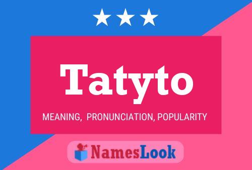 ملصق اسم Tatyto