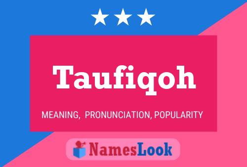 ملصق اسم Taufiqoh