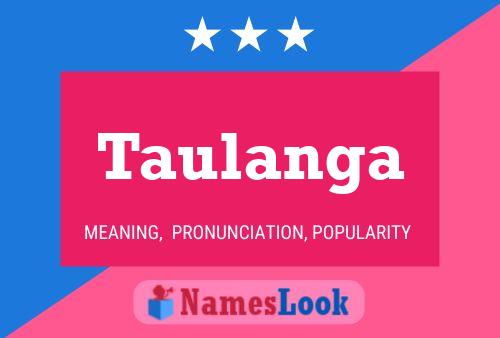 ملصق اسم Taulanga