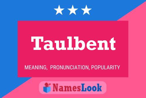 ملصق اسم Taulbent