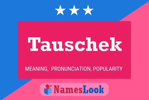 ملصق اسم Tauschek