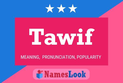 ملصق اسم Tawif