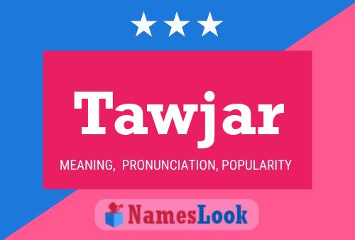 ملصق اسم Tawjar