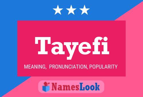 ملصق اسم Tayefi