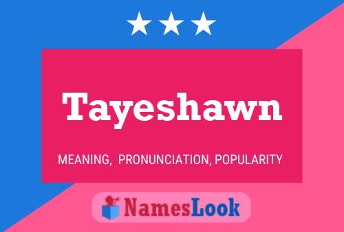 ملصق اسم Tayeshawn