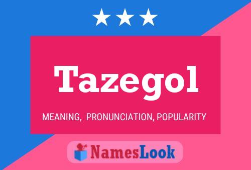 ملصق اسم Tazegol