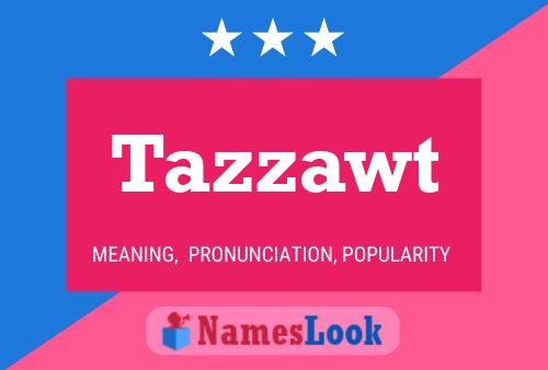 ملصق اسم Tazzawt