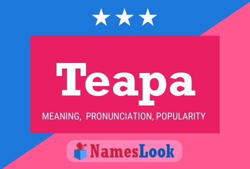 ملصق اسم Teapa