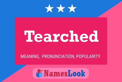 ملصق اسم Tearched