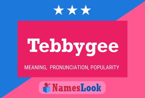 ملصق اسم Tebbygee