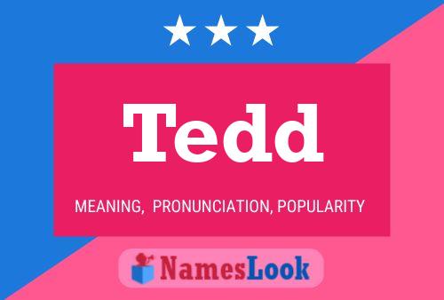 ملصق اسم Tedd