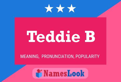 ملصق اسم Teddie B