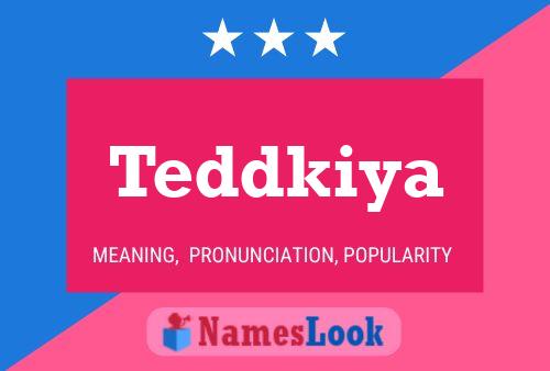 ملصق اسم Teddkiya