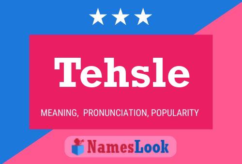 ملصق اسم Tehsle