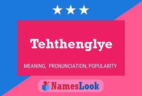 ملصق اسم Tehthenglye