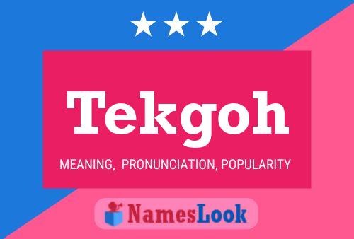 ملصق اسم Tekgoh