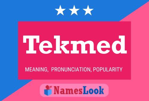 ملصق اسم Tekmed