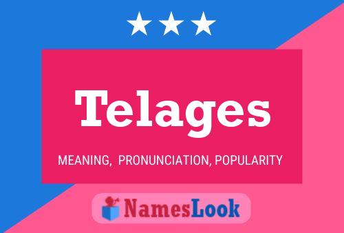 ملصق اسم Telages