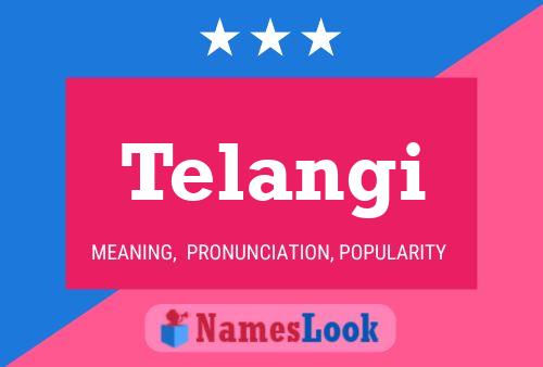 ملصق اسم Telangi