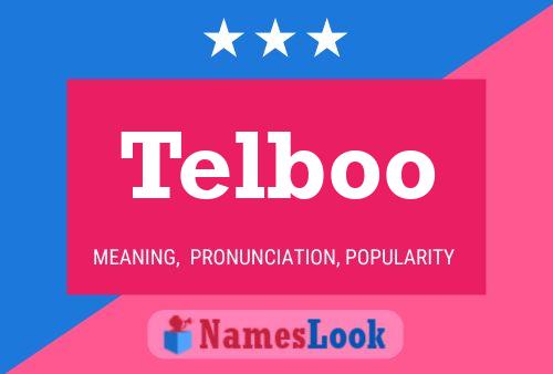 ملصق اسم Telboo