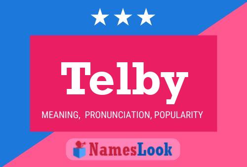 ملصق اسم Telby