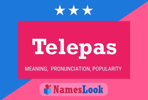 ملصق اسم Telepas