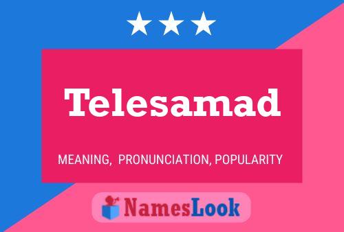 ملصق اسم Telesamad