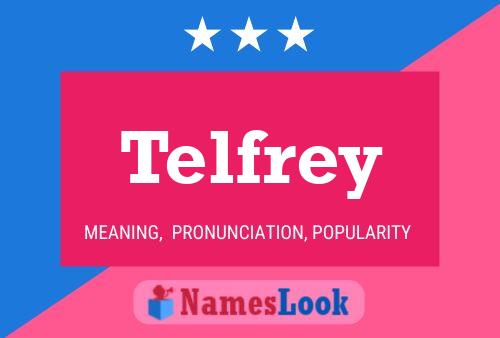 ملصق اسم Telfrey